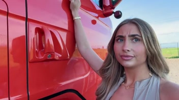 Lily Phillips CHEATS on boyfriend with fake trucker