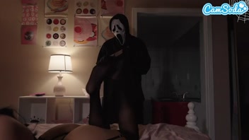 BBC Gives Curvy MILF a Reason To Scream - Ghostface Halloween Special