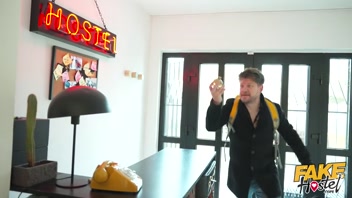 Fake Hostel - Horny Genies released and desperate for cock! Amazing threesome with Yasmina Kahn