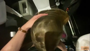 Stranger Fucked College Girl in the Toilet