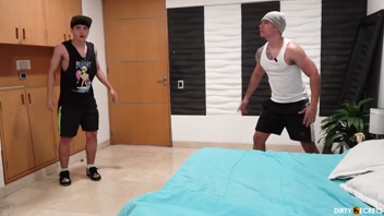 TWO STRANGERS COME TO MY HOUSE AND FUCK MY ASS IN FRONT OF MY PATHETIC HUSBAND