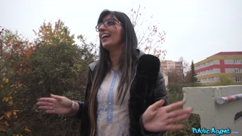 Public Agent - Punjabi pussy is like warm velvet milking my cock!