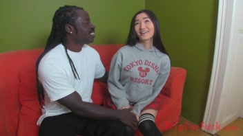 BBC cuckold, he made his girlfriend have sex with a black guy