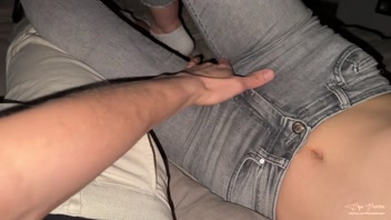 Shy girl's first netflix & chill date turns wild when he fingers her and fills her up - Hope Heaven
