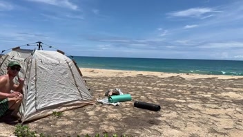 VLOG 2: Our First Camping Sex