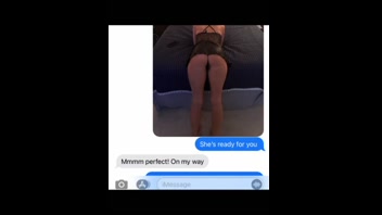 Hot wife’s first time cuckolding hubby! Hubby cums in 30 secs :)