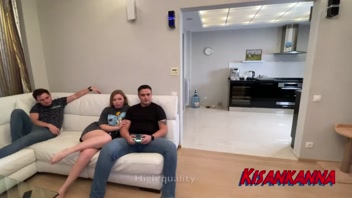 ⭐She cheated on her husband cuckold! She got cum all