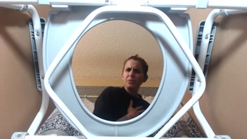 POV Dominating My Fart Slave Trapped in My Toilet