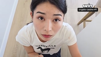 Hot Japanese Girl Begs for Pounding and Cream Pie
