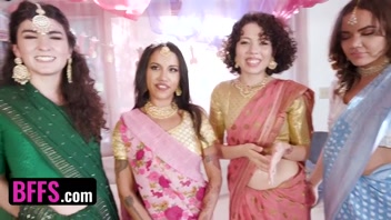 TeamSkeet Feature Movie - Indian Bachelorette Party Turns Into Stripper Fuck-Fest!