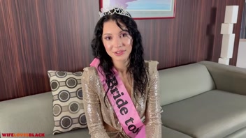 Bride To Be Gets Her First BBC Treatment - Wife Loves Black