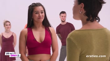Ersties - 20 vs 1 - Early Elimination Rounds - Contestants Charm Their Way Into Hottest Orgy