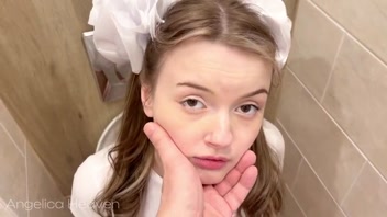 My stepdaddy pissed on me in the toilet and made me drink his urine