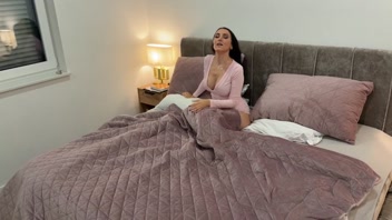 One Winter Night: Cold Outside, But Hot in Stepmom’s Bed