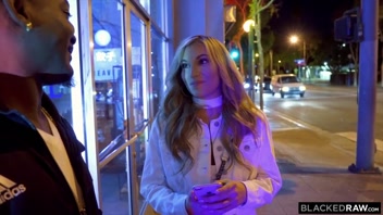 BLACKEDRAW Naughty Blonde Moka Mora Ditches Boring BF For Late Night BBC