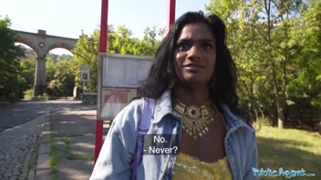 Public Agent - I fucked a hot DESI Student Nurse and made her CUM