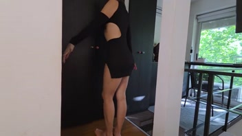 You only have 5 minutes, if you don't cum I'll leave