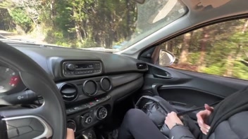 HICE DEDO EN LA RUTA TUVE QUE CHUPARLE LA POLLA PARA QUE ME LLEVE - CAMNAIR