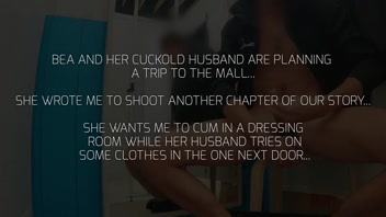 DRESSING ROOM: I get naked with hard cock for BeaSecrets that sees me with her husband close