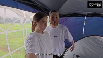 I BLOW his hard COCK at a Formula 1 race. BELGIUM Spa - VLOG