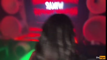 Horny Girl Takes my Hand in a Night Club and Leads me to Publix Toilet for Anal Sex