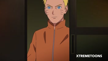 Naruto comes home and fucks his wife Hinata while she washes the dishes - Hentai Uncensored Boruto