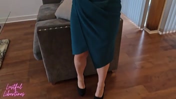 My tenant begged me not to cum inside her, she should have paid her rent!