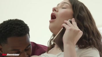 New Sensations - My Girlfriend Calls Me While She's Fucking BBC (Alyx Star)