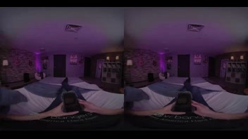 VR BANGERS Skinny Cheerleader Helps You With Boner And Gets Juicy Creampie VR Porn