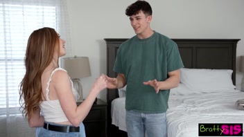 Bratty Stepsis Myra Moans Steals Stepbros Hoodie and his Cum - S33:E4
