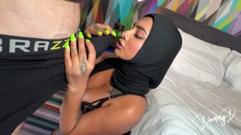 Yasmina Khan gets Fucked & Mouth Filled with Cum by Danny D