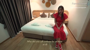 My stepsister works as a whore and she had to work off my paid time | Kuporovaa Krupa